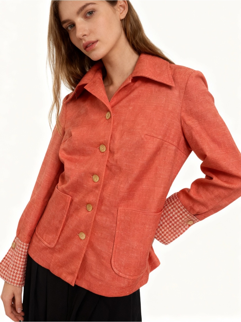 Vintage 60-70s Dagger collar blazer by Studio VII